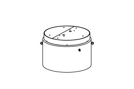 Betonschacht für Tretpumpe, Velopumpe